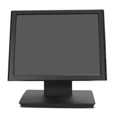 Алюминий қорытпасы тұғыры бар MERTECH-1528R POS-мониторын түртіңіз