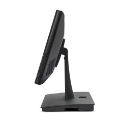 Алюминий қорытпасы тұғыры бар MERTECH-1528R POS-мониторын түртіңіз