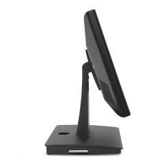 Алюминий қорытпасы тұғыры бар MERTECH-1528R POS-мониторын түртіңіз