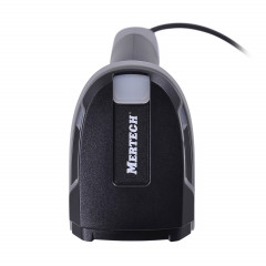 MERTECH 2425 HR Ai 2Core XLaser USB Wired Barcode Scanner, RS232 Emulation Black