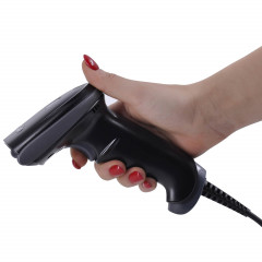 Wired barcode scanner MERTECH 2210 P2D black 3 m cable