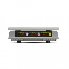 Trading table scales M-ER 326 AC-32.5 "Slim" LED White