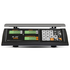 Trading table scales M-ER 327 AC-32.5 "Ceed" LCD Black