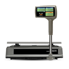 Trading table scales M-ER 328 ACPX-15.2 "TOUCH-M" LCD