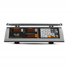 Trading table scales M-ER 327 AC-32.5 "Ceed" LED White