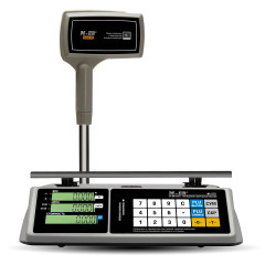 Trading table scales M-ER 328 ACPX-32.5 "TOUCH-M" LCD RS232 and USB