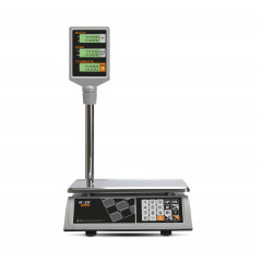 Trading table scales M-ER 327 ACP-32.5 "Ceed" LCD White