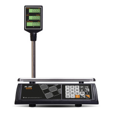 Trading table scales M-ER 327 ACP-15.2 "Ceed" LCD Black