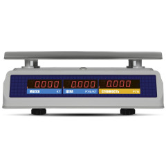 Trading table scales M-ER 329 AC-15.2 IP67 "Fisher" LED