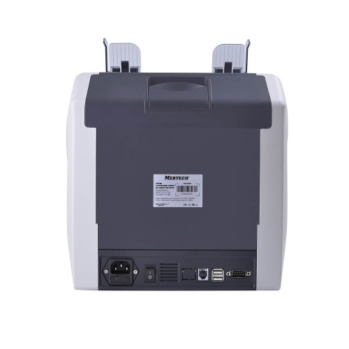 Banknote counter with authenticity detector MERTECH C-200 DOUBLE CIS MG touch screen