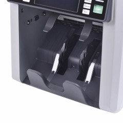 Счетчик банкнот с детектором подлинности MERTECH C-200 DOUBLE CIS MG touch screen