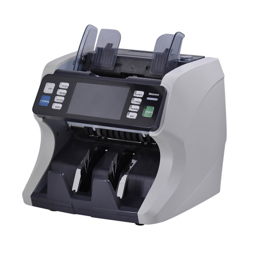 Счетчик банкнот с детектором подлинности MERTECH C-120 DOUBLE CIS MG touch screen