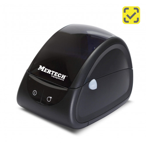 Термопринтер самоклеящихся этикеток MERTECH LP58 EVA RS232-USB Black