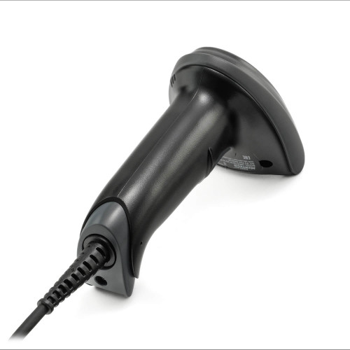 Проводной сканер штрих-кода MERTECH 2220 P2D USB, USB эмуляция RS232, black