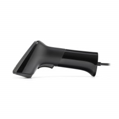 Проводной сканер штрих-кода MERTECH NS031 Ai 2Core P2D USB, USB эмуляция RS232 черный, 2м кабель