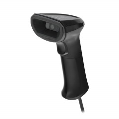 Проводной сканер штрих-кода MERTECH NS031 Ai 2Core P2D USB, USB эмуляция RS232 черный, 2м кабель