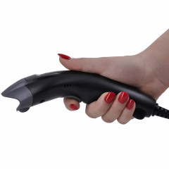 Wired Barcode Scanner Mertech 610 P2D SuperLead USB Black