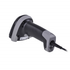 Проводной сканер штрих-кода MERTECH 2420 P2D USB, USB эмуляция RS232 black