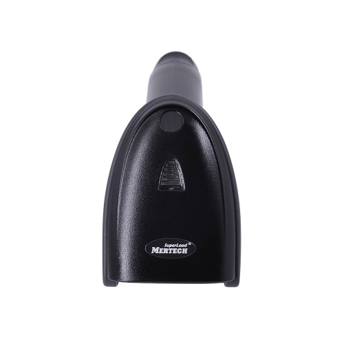 Беспроводной сканер штрих-кода MERTECH CL-2210 BLE Dongle P2D USB full black с зарядно-коммуникационной подставкой