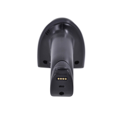 Беспроводной сканер штрих-кода MERTECH CL-2210 BLE Dongle P2D USB full black с зарядно-коммуникационной подставкой