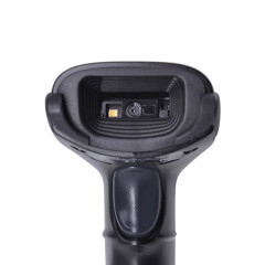 Беспроводной сканер штрих-кода MERTECH CL-2210 BLE Dongle P2D USB full black с зарядно-коммуникационной подставкой