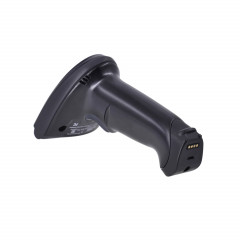 Беспроводной сканер штрих-кода MERTECH CL-2210 BLE Dongle P2D USB full black с зарядно-коммуникационной подставкой
