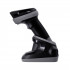 Беспроводной сканер штрих-кода MERTECH CL-2410 BLE Dongle P2D USB black + зарядно-коммуникационная подставка (Cradle)