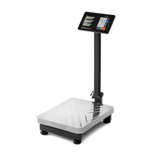 Торговые напольные весы M-ER 333 ACP-300.100 "TRADER" с расч. стоимости LCD