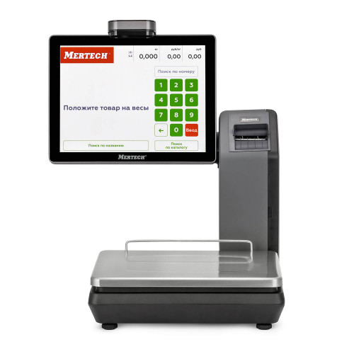 Весы с печатью этикеток M-ER 725 PM-32.5 (VISION-AI 15", USB, Ethernet, Wi-Fi)