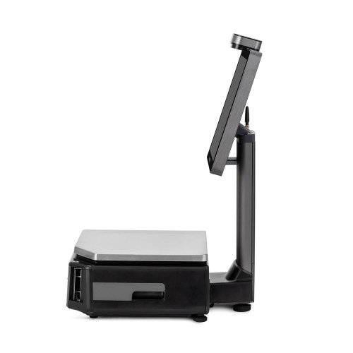 Scales with label printing M-ER 727 PM-32.5 (VISION-AI 15", USB, Ethernet, Wi-Fi)