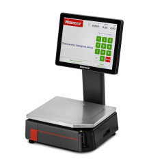 Scales with label printing M-ER 727 PM-32.5 (15", USB, Ethernet, Wi-Fi)