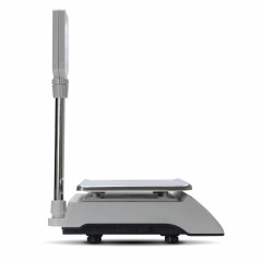 Торговые настольные весы M-ER 327 ACP-32.5 "Ceed" LCD Белые