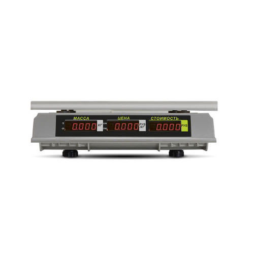 Торговые настольные весы M-ER 326 AC-15.2 "Slim" LED Белые