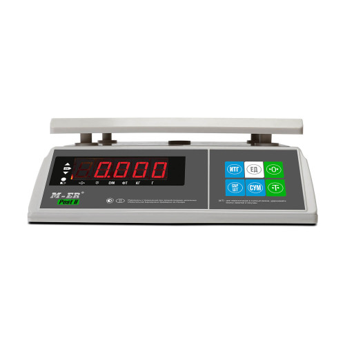 Үстелдік таразы M-ER 326 AFU-3.01 "Post II" LED RS-232
