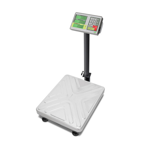 Trade floor scales M-ER 335 ACP-300.50 "TURTLE" with calculation of the cost of goods LCD