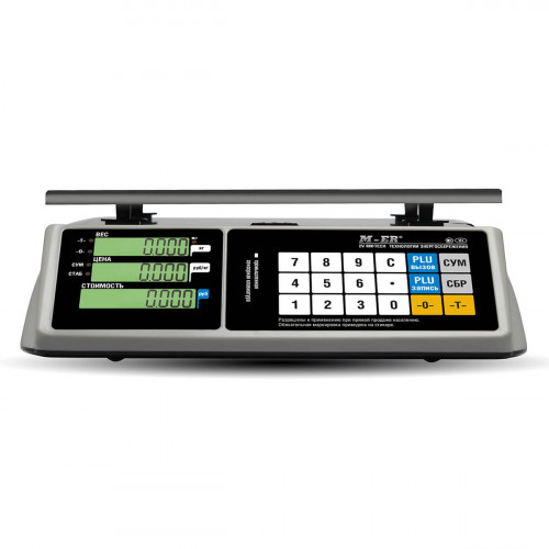 Trading table scales M-ER 328 AC-32.5 "TOUCH-M" LCD