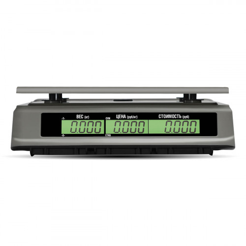 Trading table scales M-ER 328 AC-32.5 "TOUCH-M" LCD