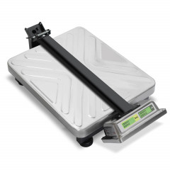 Торговые напольные весы M-ER 335 ACPU-60.10 "TURTLE" с расчетом стоимости товара LCD