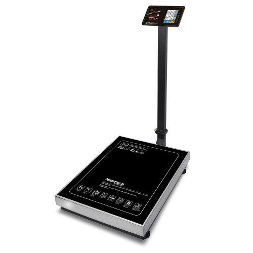 Trade floor scales M-ER 333 ACLP-150.20/50 "TRADER" with calculated cost LED